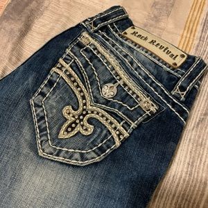 Rock Revival “Bluebell” Straight Leg Jeans size 27